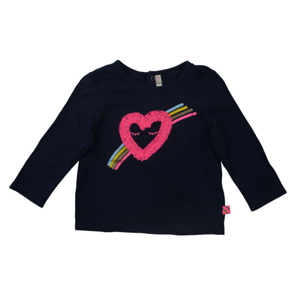 Langarmshirt - Billieblush - 74 cm (12 Monate) – Secondhand-Babykleidung/-Kinderkleidung von Billieblush – Les Ptits Potes