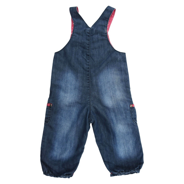 Salopette en jean - DPAM - 18 mois – Vêtement d’occasion bébé/enfant Dpam – Les Ptits Potes