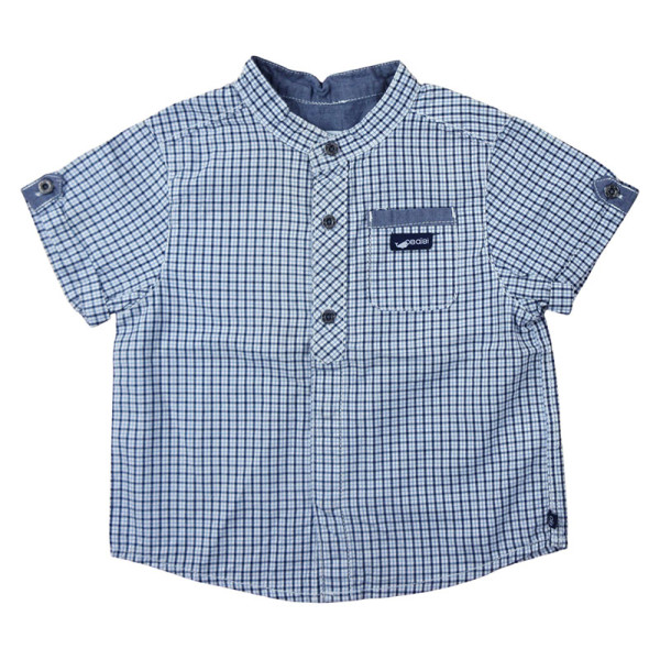 Chemise - OBAÏBI - 18 mois – Vêtement d’occasion bébé/enfant Okaidi-Obaibi – Les Ptits Potes
