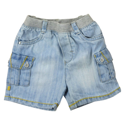 Short en jean - OBAÏBI - 3 mois – Vêtement d’occasion bébé/enfant Okaidi-Obaibi – Les Ptits Potes