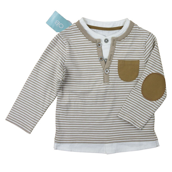 T-Shirt neuf - OBAÏBI - 18 mois (80) – Vêtement d’occasion bébé/enfant Okaidi-Obaibi – Les Ptits Potes