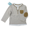 Langarmshirt - Okaidi-Obaibi - 80 cm (18 Monate) – Secondhand-Babykleidung/-Kinderkleidung von Okaidi-Obaibi – Les Ptits Pote