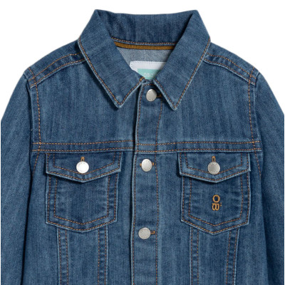 Veste en jean neuve - OBAÏBI - 18 mois (80) – Vêtement d’occasion bébé/enfant Okaidi-Obaibi – Les Ptits Potes
