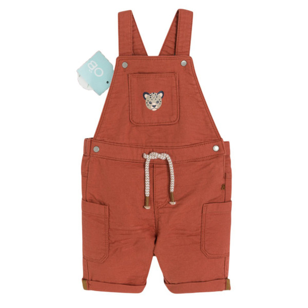 Korte tuinbroek - Okaidi-Obaibi - 80 cm (18 maanden) – Tweedehands baby- en kinderkleding van Okaidi-Obaibi – Les Ptits Potes
