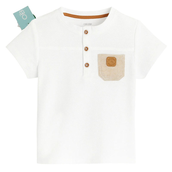 T-Shirt neuf - OBAÏBI - 18 mois (80) – Vêtement d’occasion bébé/enfant Okaidi-Obaibi – Les Ptits Potes