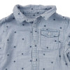 Overhemd met lange mouwen - Zara - 9-12 maanden 80 cm – Tweedehands baby- en kinderkleding van Zara – Les Ptits Potes