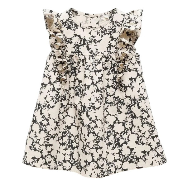 Kleid - Mango - 9-12 Monate 80 cm | Secondhand-Kleidung von Mango für Babys und Kinder von 0 bis 6 Jahren. Les Ptits Potes