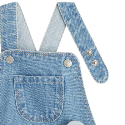 Salopette courte - OBAÏBI - 6 mois (68) | Vêtements d’occasion Okaidi-Obaibi pour bébé et enfant de 0 à 6 ans. Les Ptits Pote