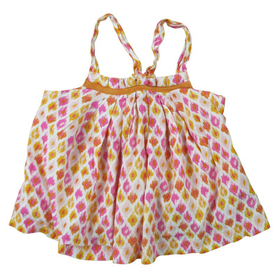 Blouse met korte mouwen - Vertbaudet - 86 cm (2 jaar) – Tweedehands baby- en kinderkleding van Vertbaudet – Les Ptits Potes