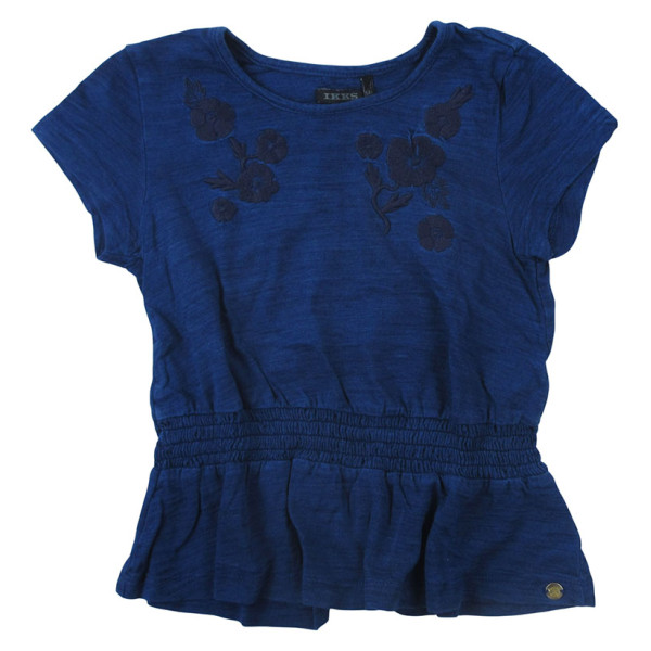 Kurzarmshirt - IKKS - 110 cm (5 Jahre) – Secondhand-Babykleidung/-Kinderkleidung von IKKS – Les Ptits Potes