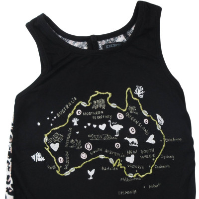 Bluse mit kurzen Ärmeln - IKKS - 110 cm (5 Jahre) – Secondhand-Babykleidung/-Kinderkleidung von IKKS – Les Ptits Potes