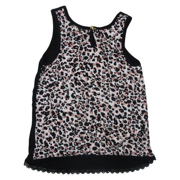 Blouse met korte mouwen - IKKS - 110 cm (5 jaar) – Tweedehands baby- en kinderkleding van IKKS – Les Ptits Potes