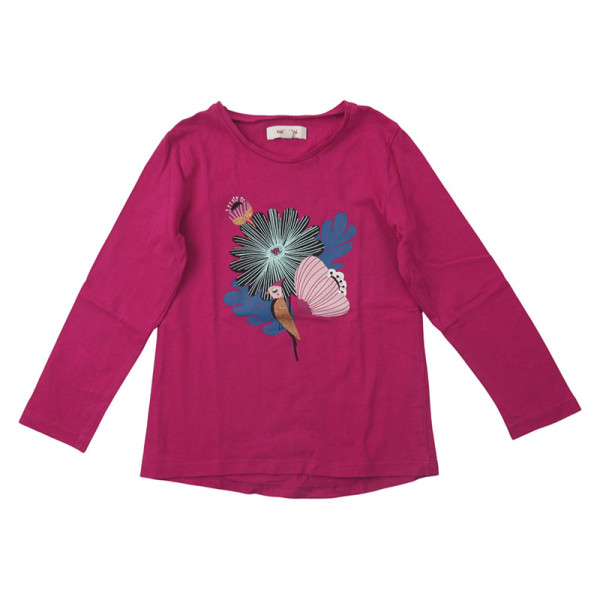 T-shirt met lange mouwen - Catimini - 104 cm (4 jaar) – Tweedehands baby- en kinderkleding van Catimini – Les Ptits Potes