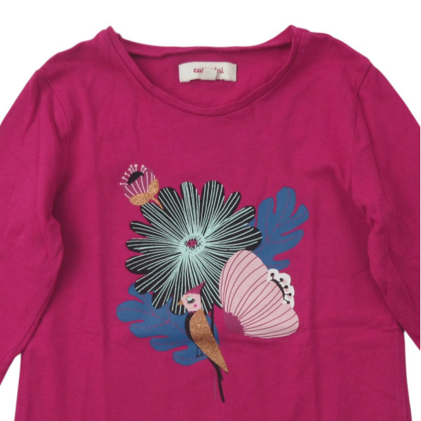 T-shirt met lange mouwen - Catimini - 104 cm (4 jaar) – Tweedehands baby- en kinderkleding van Catimini – Les Ptits Potes