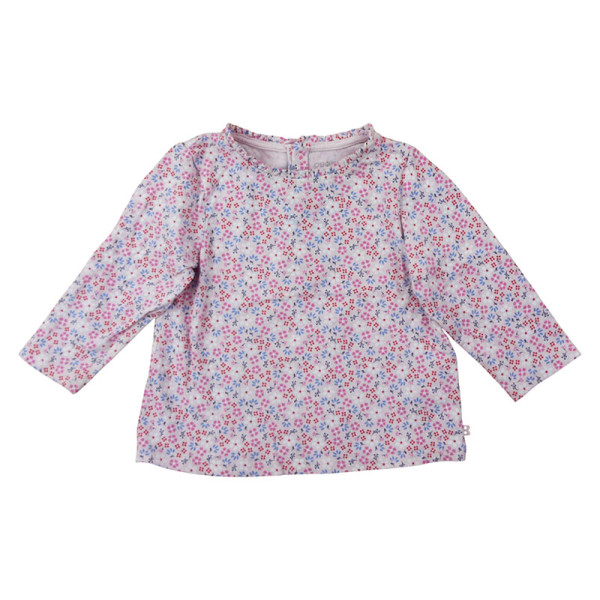 T-shirt met lange mouwen - Okaidi-Obaibi - 74 cm (12 maanden) – Tweedehands baby- en kinderkleding van Okaidi-Obaibi – Les Pt
