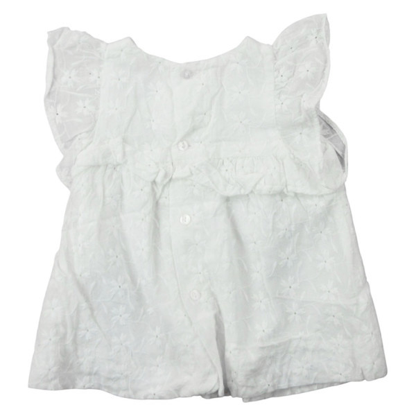 Jurk - Zara - 3-6 maanden 68 cm – Tweedehands baby- en kinderkleding van Zara – Les Ptits Potes