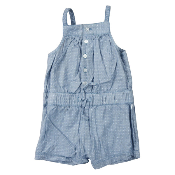 Kurzer Overall - Okaidi-Obaibi - 71 cm (9 Monate) – Secondhand-Babykleidung/-Kinderkleidung von Okaidi-Obaibi – Les Ptits Pot