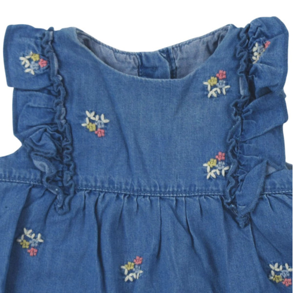 Jurk - Zara - 3-6 maanden 68 cm – Tweedehands baby- en kinderkleding van Zara – Les Ptits Potes