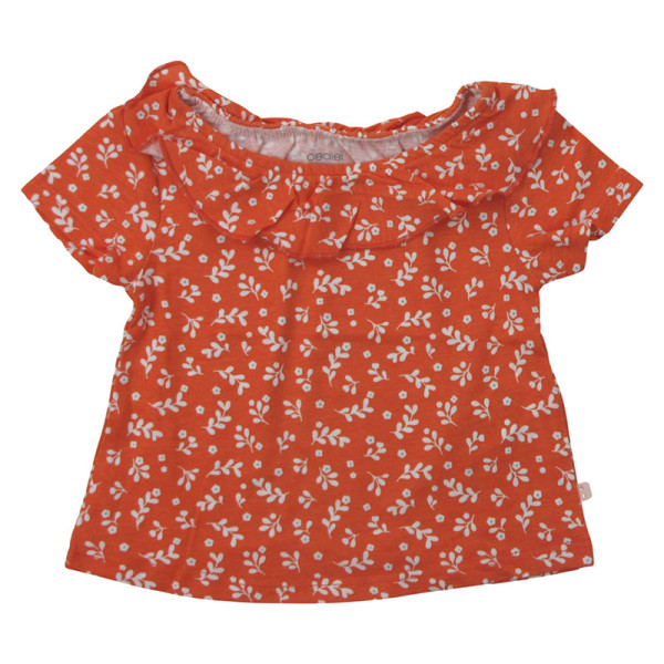 T-Shirt - OBAÏBI - 3 mois (59) – Vêtement d’occasion bébé/enfant Okaidi-Obaibi – Les Ptits Potes