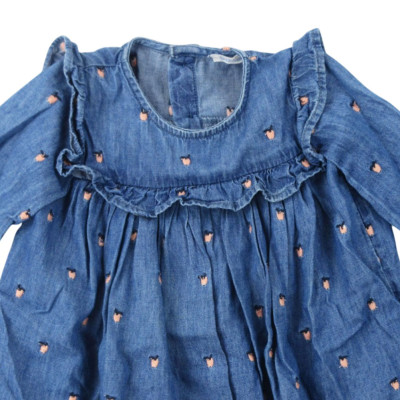 Jurk - Bout'Chou - 9 maanden – Tweedehands baby- en kinderkleding van Bout'Chou – Les Ptits Potes