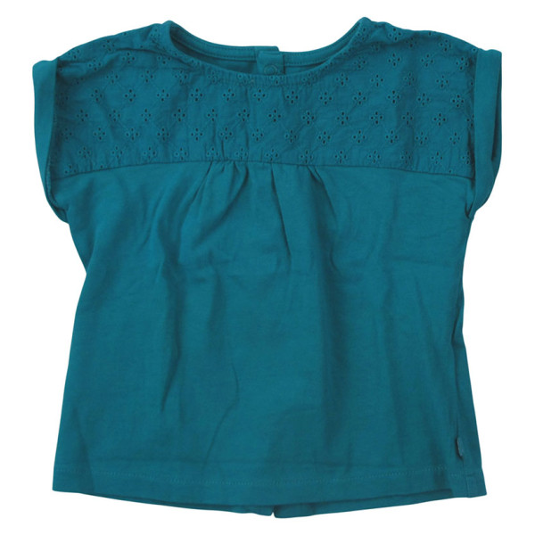 Kurzarmshirt - Okaidi-Obaibi - 68 cm (6 Monate) – Secondhand-Babykleidung/-Kinderkleidung von Okaidi-Obaibi – Les Ptits Potes