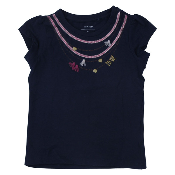 T-shirt met korte mouwen - Name it - 104 cm (4 jaar) – Tweedehands baby- en kinderkleding van Name it – Les Ptits Potes