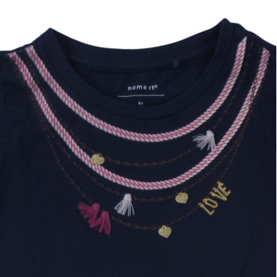 T-shirt met korte mouwen - Name it - 104 cm (4 jaar) – Tweedehands baby- en kinderkleding van Name it – Les Ptits Potes