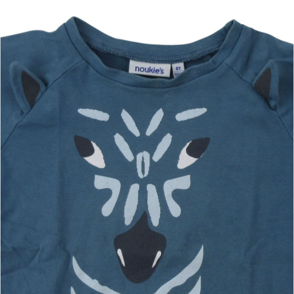 T-shirt met korte mouwen - Noukie's - 104 cm (4 jaar) – Tweedehands baby- en kinderkleding van Noukie's – Les Ptits Potes