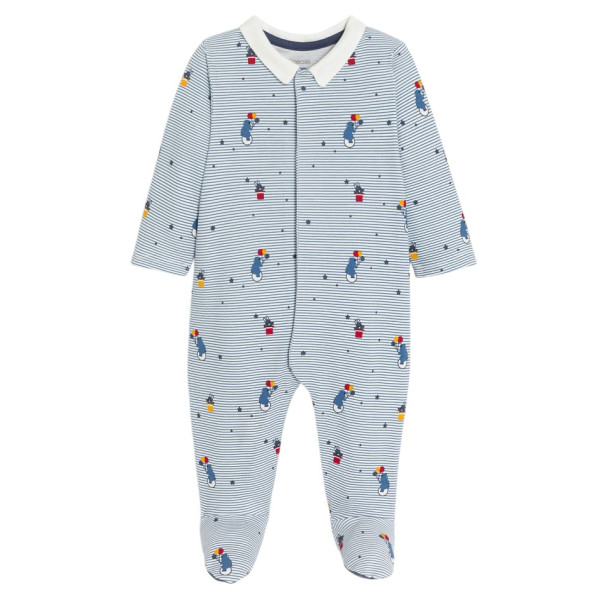 Pyjama - Okaidi-Obaibi - 68 cm (6 maanden) – Tweedehands baby- en kinderkleding van Okaidi-Obaibi – Les Ptits Potes