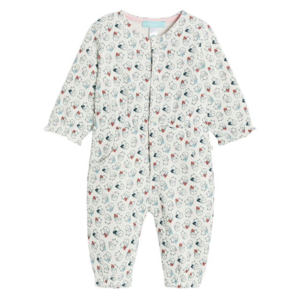 Langer Overall - Okaidi-Obaibi - 68 cm (6 Monate) – Secondhand-Babykleidung/-Kinderkleidung von Okaidi-Obaibi – Les Ptits Pot