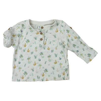 T-shirt met lange mouwen - Tape à l'Oeil - 68 cm (6 maanden) – Tweedehands baby- en kinderkleding van Tape à l'Oeil – Les Pti