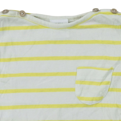Kurzarmshirt - Zara - 3-6 Monate 68 cm – Secondhand-Babykleidung/-Kinderkleidung von Zara – Les Ptits Potes