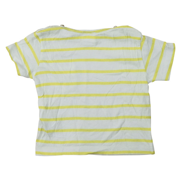 T-shirt met korte mouwen - Zara - 3-6 maanden 68 cm – Tweedehands baby- en kinderkleding van Zara – Les Ptits Potes