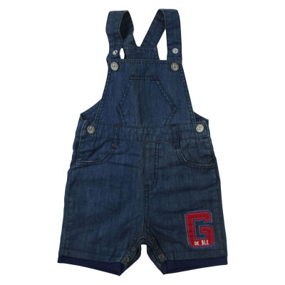 Kurze Latzhose - Grain de blé - 18 Monate
