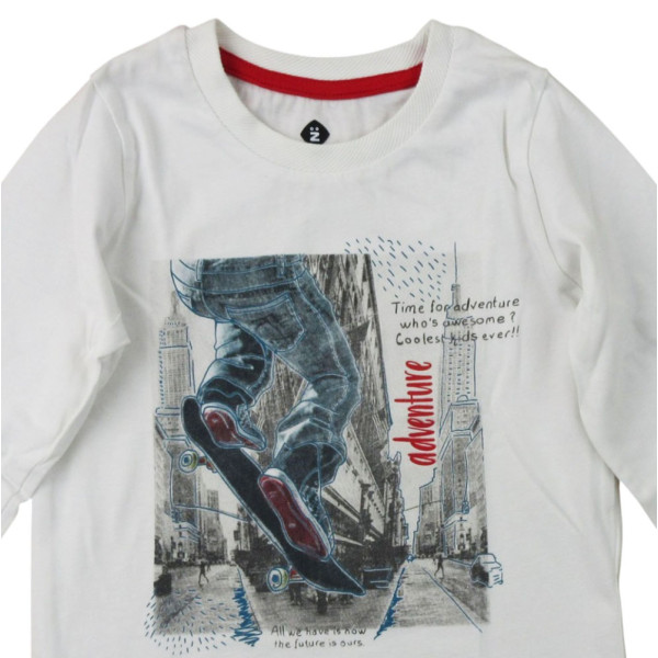 T-shirt met lange mouwen - Grain de blé - 98 cm (3 jaar) – Tweedehands baby- en kinderkleding van Grain de blé – Les Ptits Po