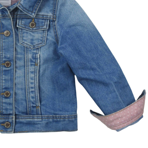 Veste en jean - OKAÏDI - 4 ans (104) – Vêtement d’occasion bébé/enfant Okaidi-Obaibi – Les Ptits Potes