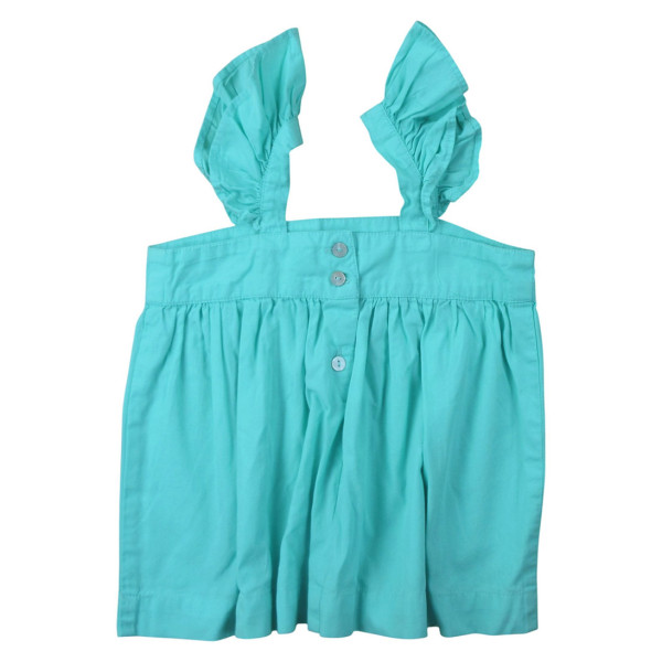 Bluse mit kurzen Ärmeln - Zara - 3-4 Jahre 104 cm – Secondhand-Babykleidung/-Kinderkleidung von Zara – Les Ptits Potes