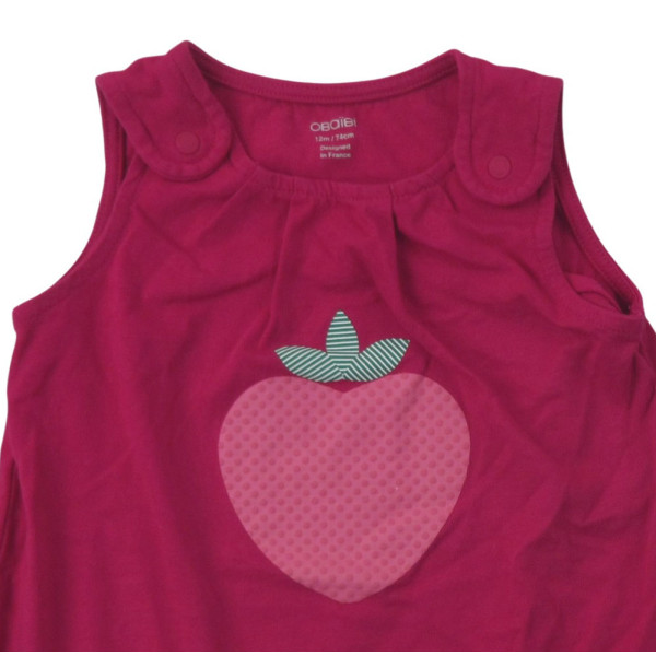 Jumpsuits - Korte - Okaidi-Obaibi - 74 cm (12 maanden) – Tweedehands baby- en kinderkleding van Okaidi-Obaibi – Les Ptits Pot