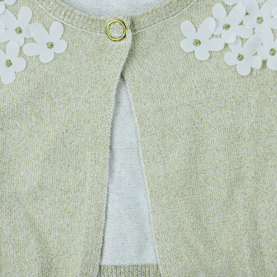 Gilet doré - GRAIN DE BLÉ - 4 ans (104)