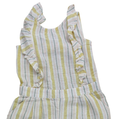 Langer Overall - Grain de blé - 116 cm (6 Jahre) – Secondhand-Babykleidung/-Kinderkleidung von Grain de blé – Les Ptits Potes