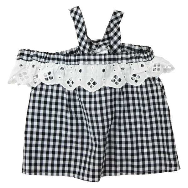 Blouse met korte mouwen - Grain de blé - 98 cm (3 jaar) – Tweedehands baby- en kinderkleding van Grain de blé – Les Ptits Pot