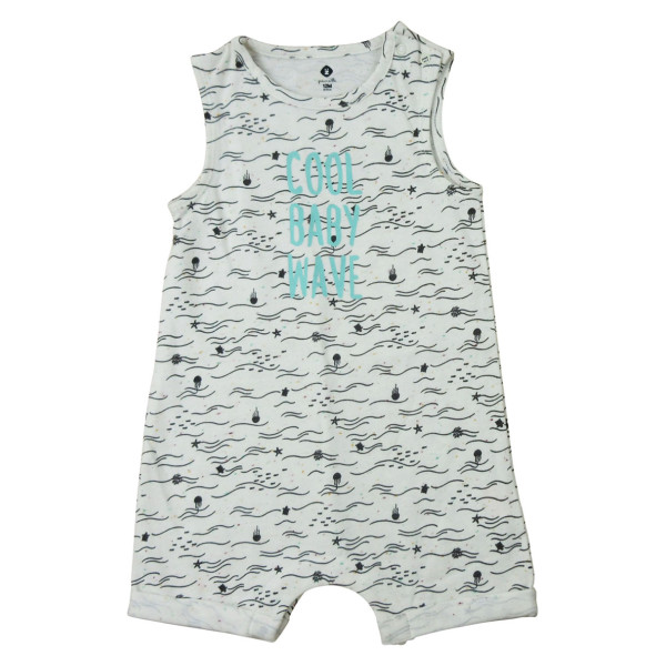 Jumpsuits - Korte - Grain de blé - 74 cm (12 maanden) – Tweedehands baby- en kinderkleding van Grain de blé – Les Ptits Potes