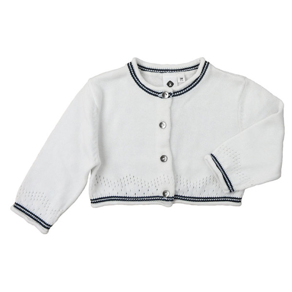 Weste - Grain de blé - 59 cm (3 Monate) – Secondhand-Babykleidung/-Kinderkleidung von Grain de blé – Les Ptits Potes