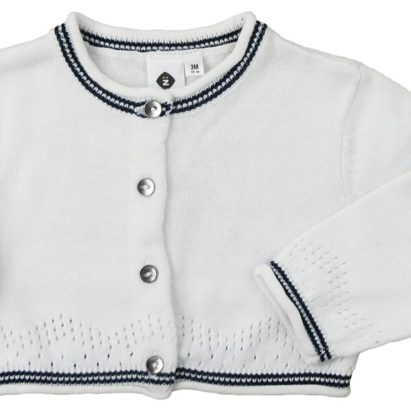 Gilet - GRAIN DE BLÉ - 3 mois (59) – Vêtement d’occasion bébé/enfant Grain de blé – Les Ptits Potes