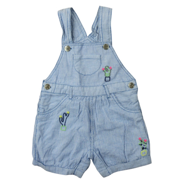 Korte tuinbroek - Grain de blé - 68 cm (6 maanden) – Tweedehands baby- en kinderkleding van Grain de blé – Les Ptits Potes