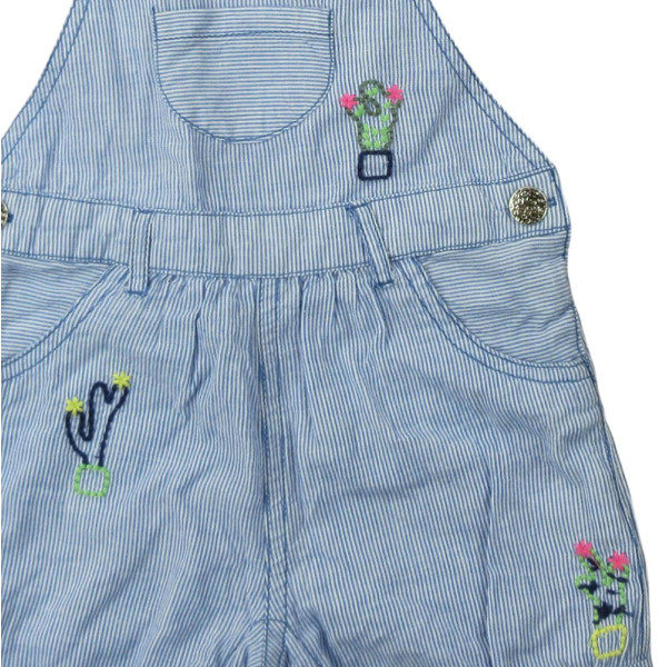 Kurze Latzhose - Grain de blé - 68 cm (6 Monate) – Secondhand-Babykleidung/-Kinderkleidung von Grain de blé – Les Ptits Potes
