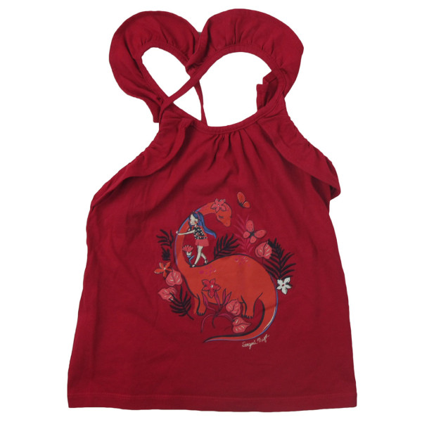Blouse met korte mouwen - Sergent Major - 110 cm (5 jaar) – Tweedehands baby- en kinderkleding van Sergent Major – Les Ptits 