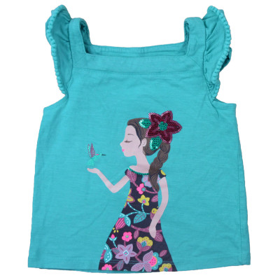 Blouse met korte mouwen -  - 98 cm (3 jaar) – Tweedehands baby- en kinderkleding van  – Les Ptits Potes