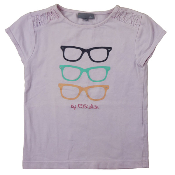 Kurzarmshirt - JBC - 110 cm (5 Jahre) – Secondhand-Babykleidung/-Kinderkleidung von JBC – Les Ptits Potes