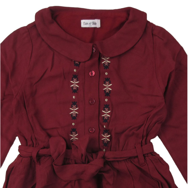 Kleid - EDEN ET VICTOR - 110 cm (5 Jahre) – Secondhand-Babykleidung/-Kinderkleidung von  – Les Ptits Potes